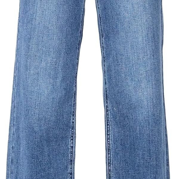 Astylish Jeans for Women Wide Leg High Waisted Stretchy Straight Leg Jean Baggy Trendy 2025 Denim Pants with Slanted Pockets